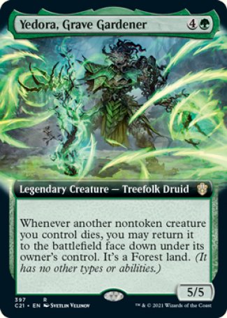 (397) Magic The Gathering Commander: Strixhaven: Extras Single: Yedora, Grave Gardener Rare