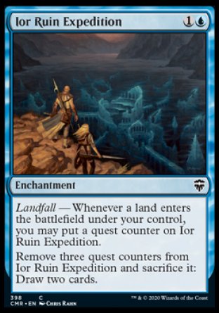 (398/361) Magic The Gathering Commander Legends: Extras Single: Ior Ruin Expedition Common