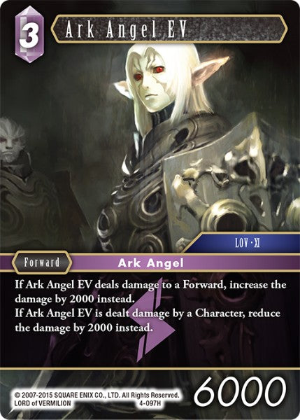 (097) Final Fantasy TCG Opus IV Single: Ark Angel EV (4-097) Hero
