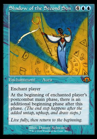 (402) Magic The Gathering Modern Horizons 3: Extras Single: Shadow of the Second Sun Mythic