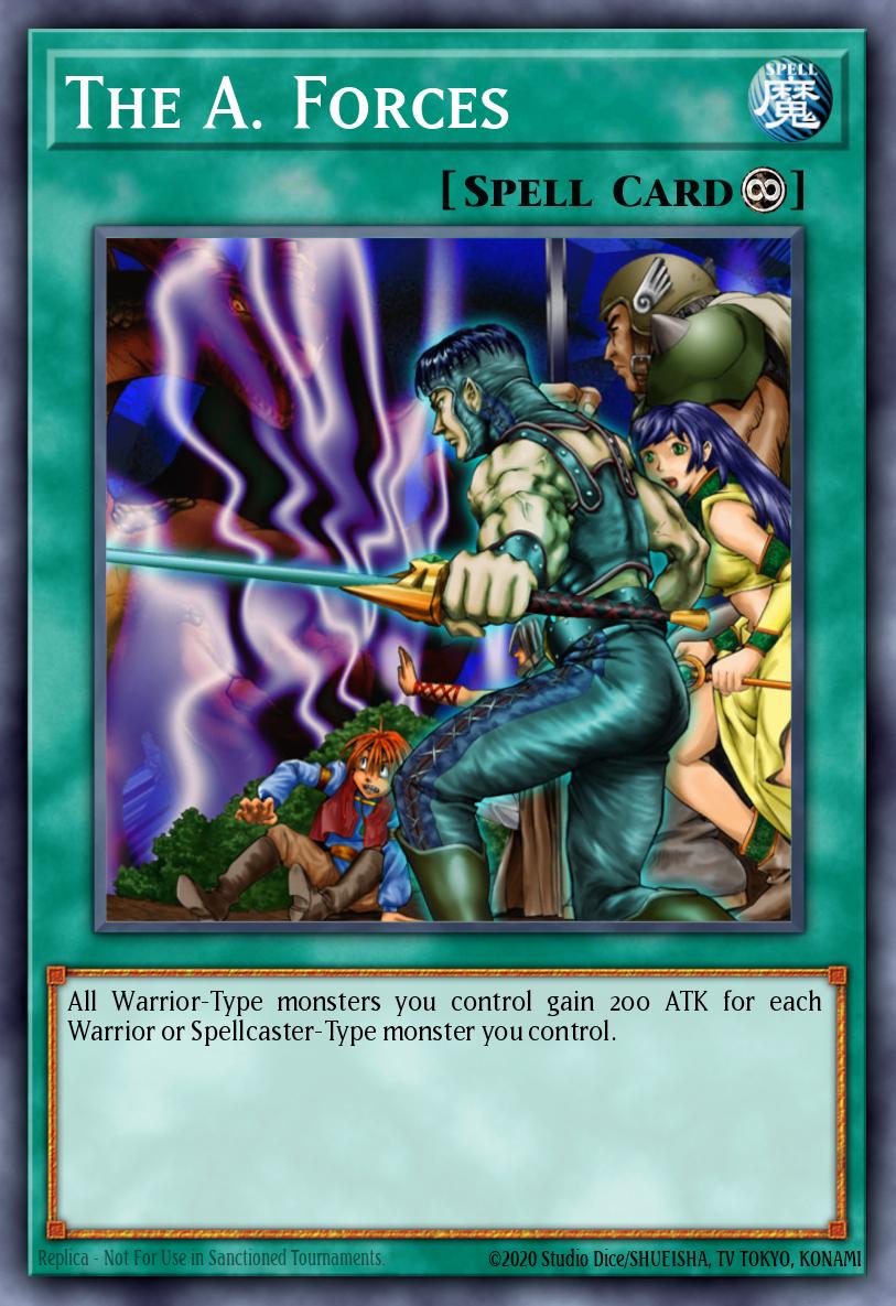 (146) YuGiOh TCG DB2: Dark Beginning 2 Single: The A. Forces Common