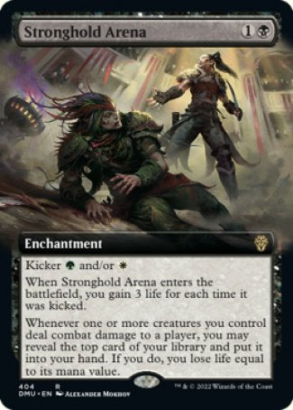 (404) Magic The Gathering Dominaria United: Extras Single: Stronghold Arena Rare