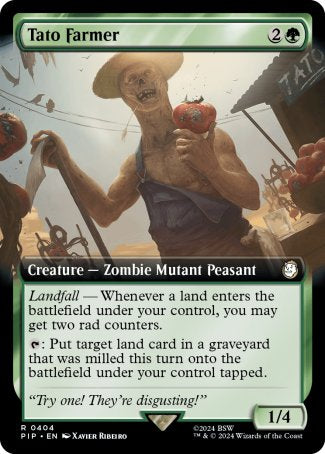 (404) Magic The Gathering Universes Beyond: Fallout: Extras Single: Tato Farmer (V.1) Holo Rare