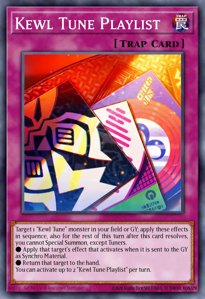 (041) YuGiOh TCG PHRE: Phantom Revenge Single: Kewl Tune Playlist (V.2 - Super Rare) Super Rare