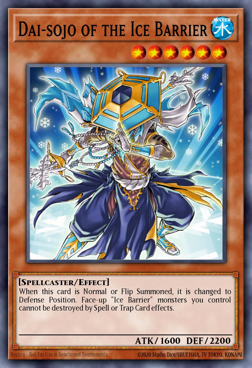 (033) YuGiOh TCG HAC1: Hidden Arsenal: Chapter 1 Single: Dai-sojo of the Ice Barrier (V.1 - Common) Common