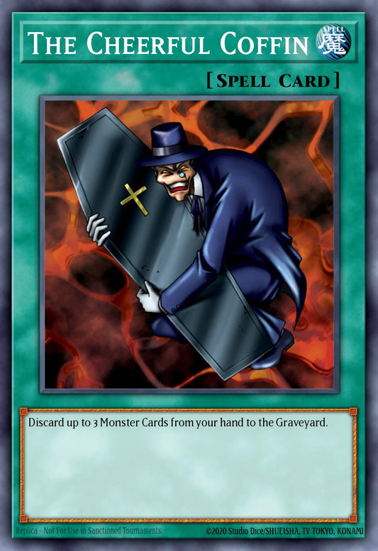 (EN059) YuGiOh TCG MRD: Metal Raiders Single: The Cheerful Coffin (V.3 - Common)  Common