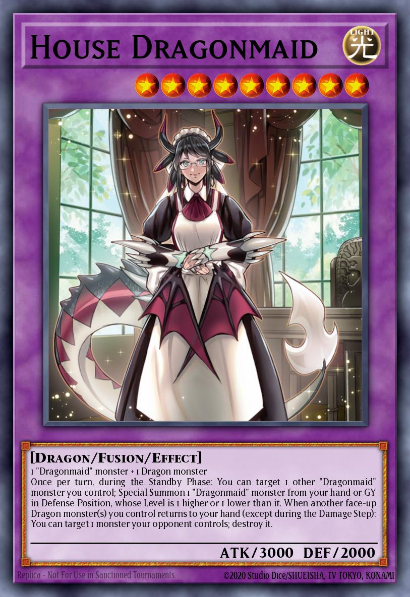 (027) YuGiOh TCG MAGO: Maximum Gold Single: House Dragonmaid Premium Gold Rare