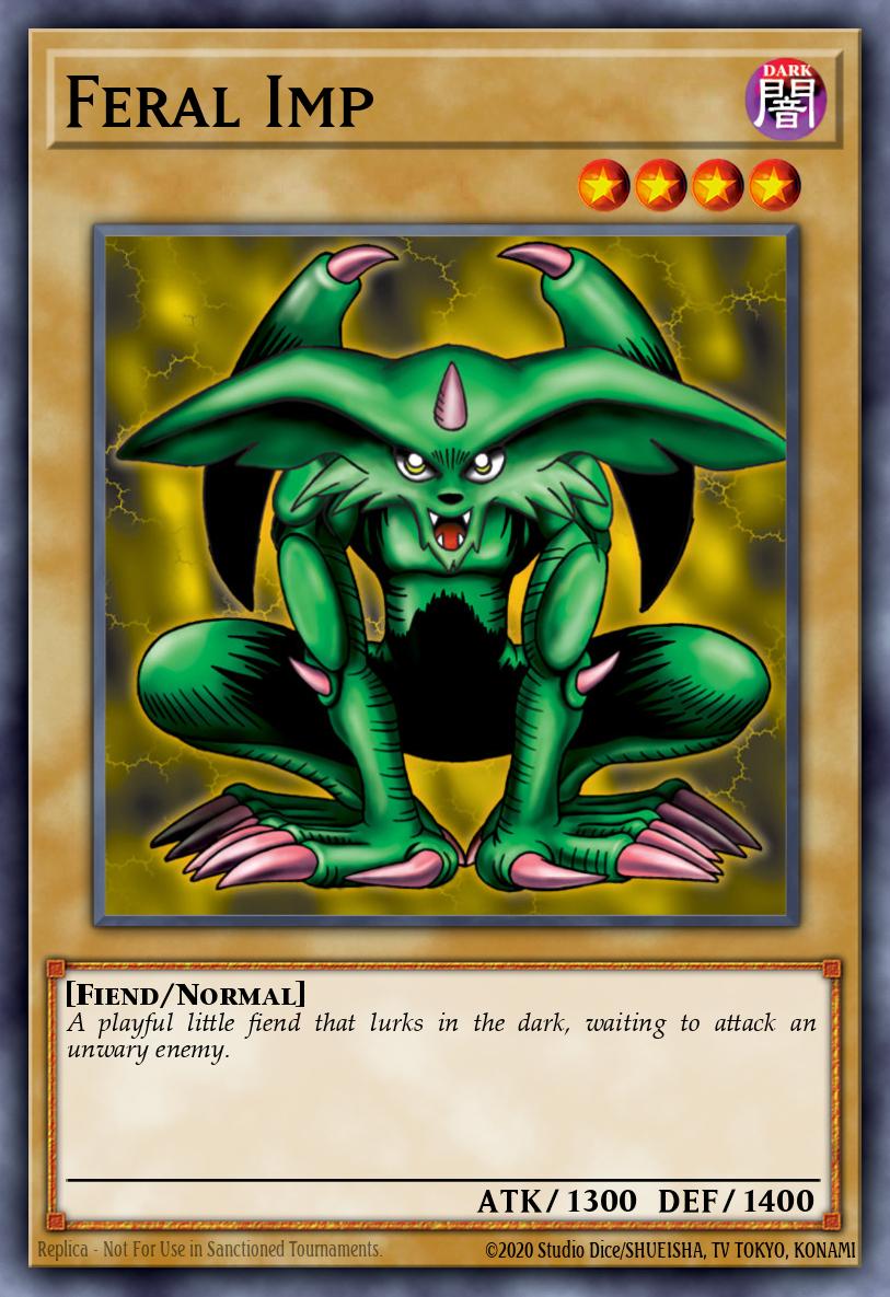 (001) YuGiOh TCG MRD: Metal Raiders Single: Feral Imp (V.2 - Common) Common