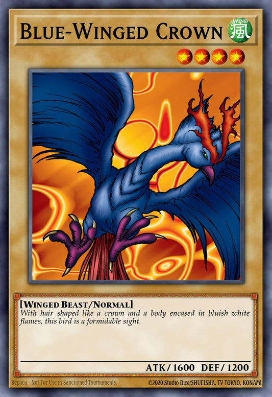 (EN122) YuGiOh TCG MRD: Metal Raiders Single: Blue-Winged Crown (V.3 - Common)  Common