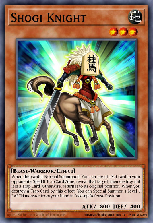 (094) YuGiOh TCG PRIO: Primal Origin Single: Shogi Knight  Common