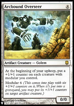 (099) Magic The Gathering The List Single: Arcbound Overseer Rare