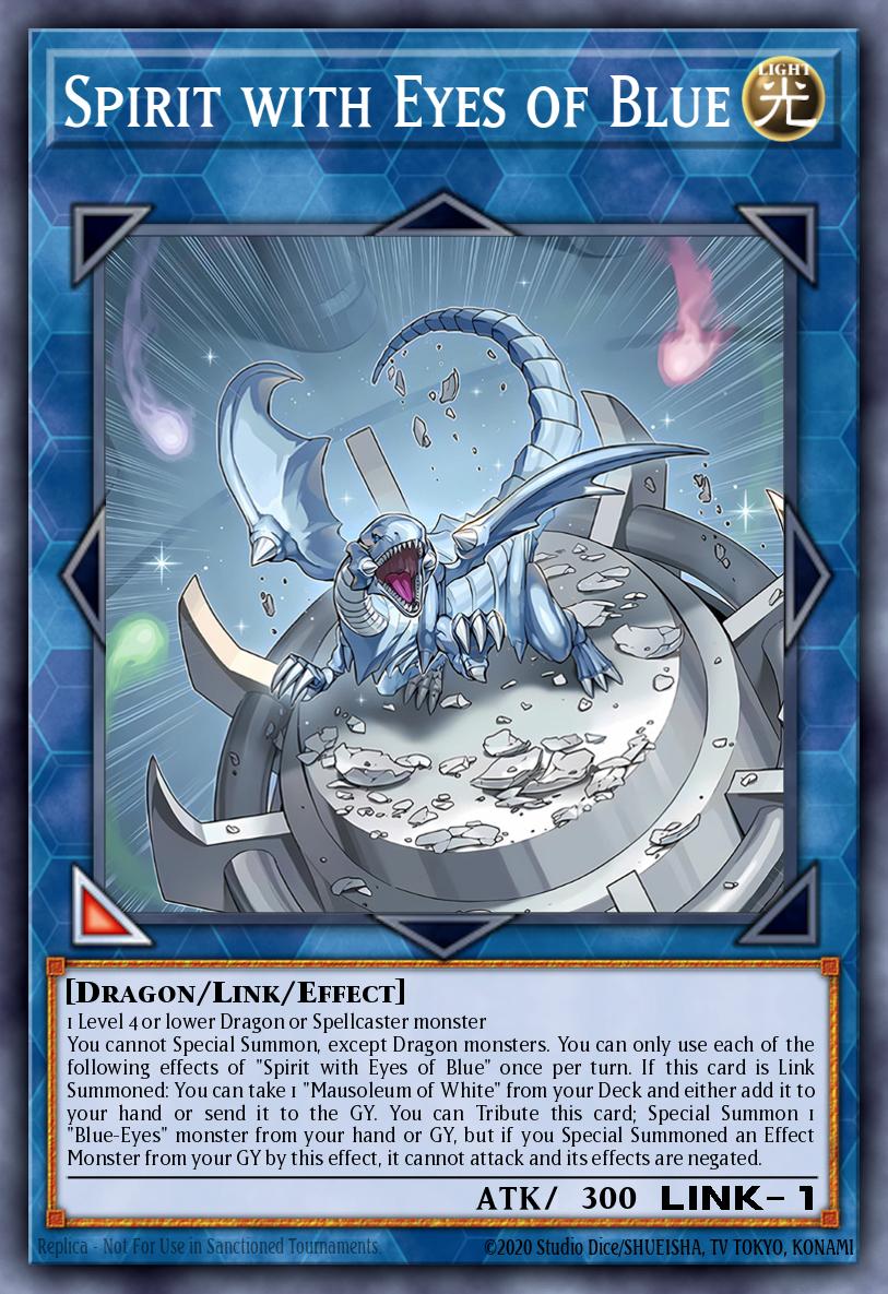 (049) YuGiOh TCG MP25: 2025 Mega-Pack Tin Single: Spirit with Eyes of Blue  Starlight Rare
