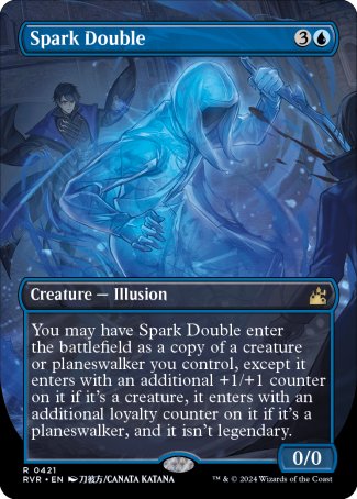 (421) Magic The Gathering Ravnica Remastered: Extras Single: Spark Double (V.2) Rare