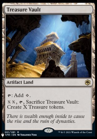 (261) Magic The Gathering The List Single: Treasure Vault Rare