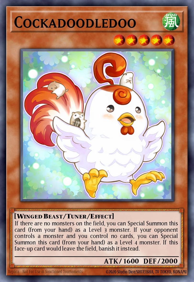 (115) YuGiOh TCG MP14: 2014 Mega-Tins Mega-Pack Single: Cockadoodledoo Ultra Rare