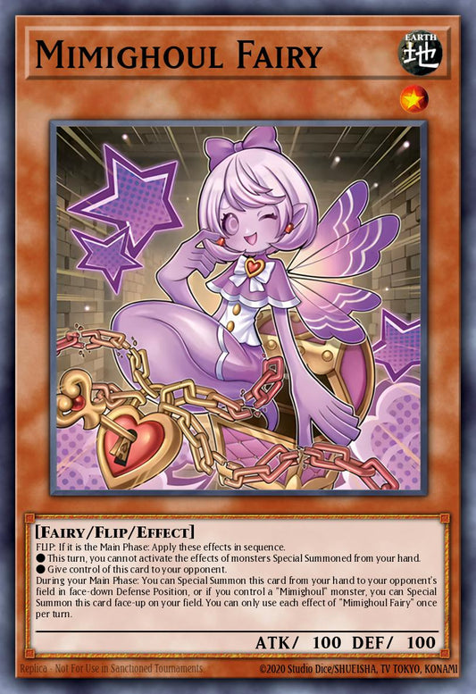 (257) YuGiOh TCG MP25: 2025 Mega-Pack Tin Single: Mimighoul Fairy  Ultra Rare