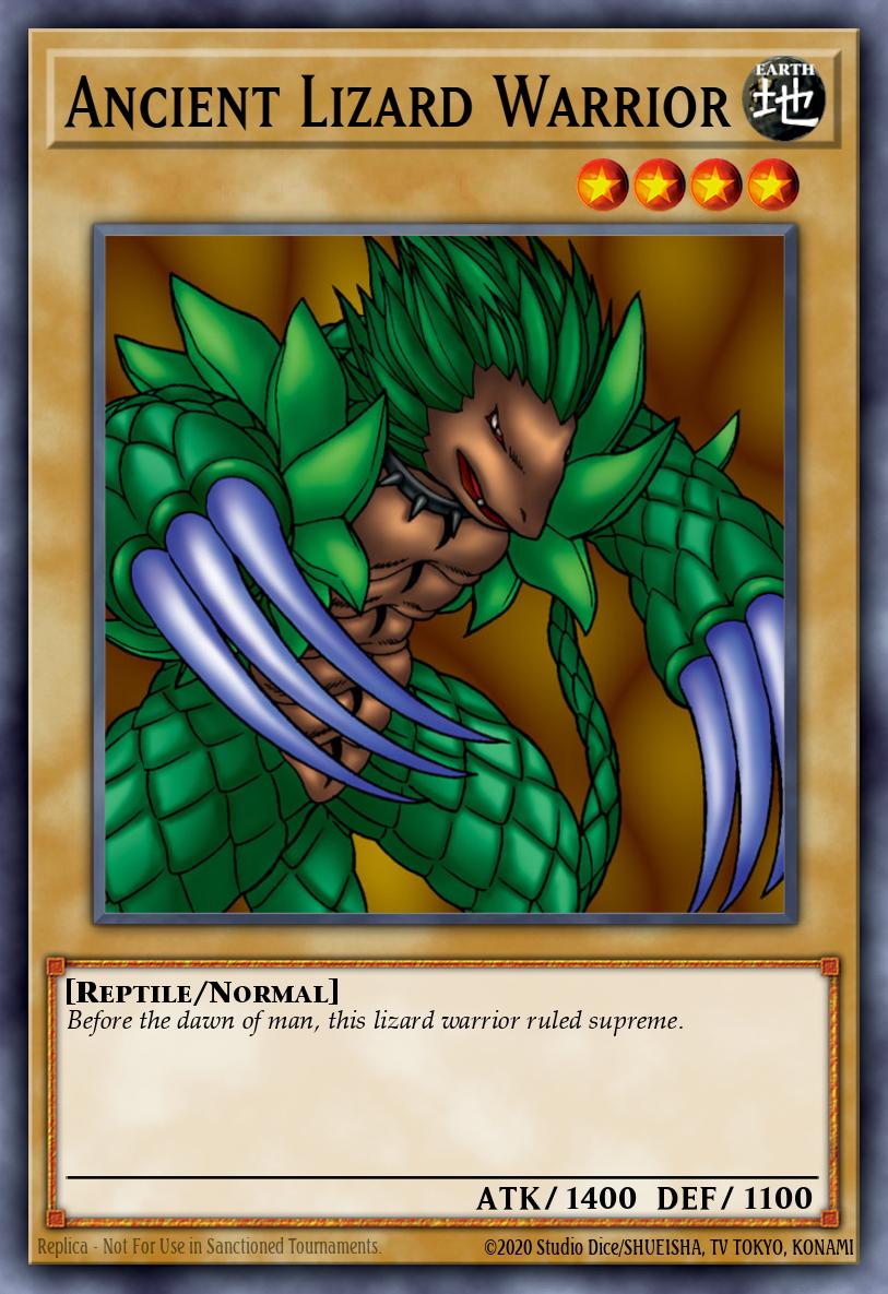 (EN050) YuGiOh TCG MRD: Metal Raiders Single: Ancient Lizard Warrior (V.3 - Common)  Common