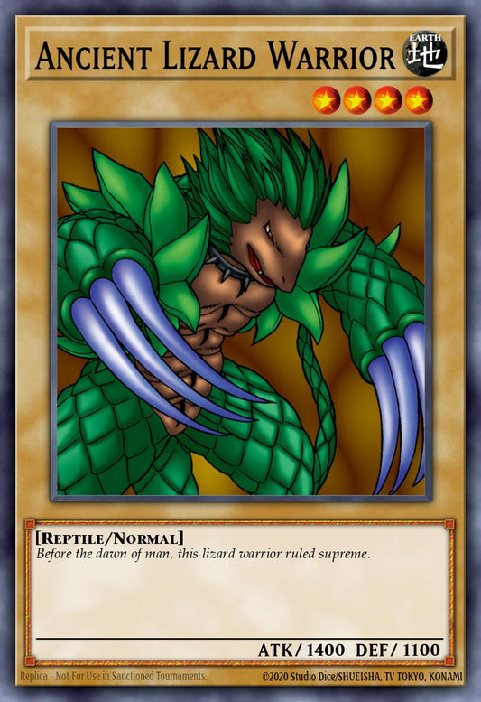 (EN050) YuGiOh TCG MRD: Metal Raiders Single: Ancient Lizard Warrior (V.3 - Common)  Common