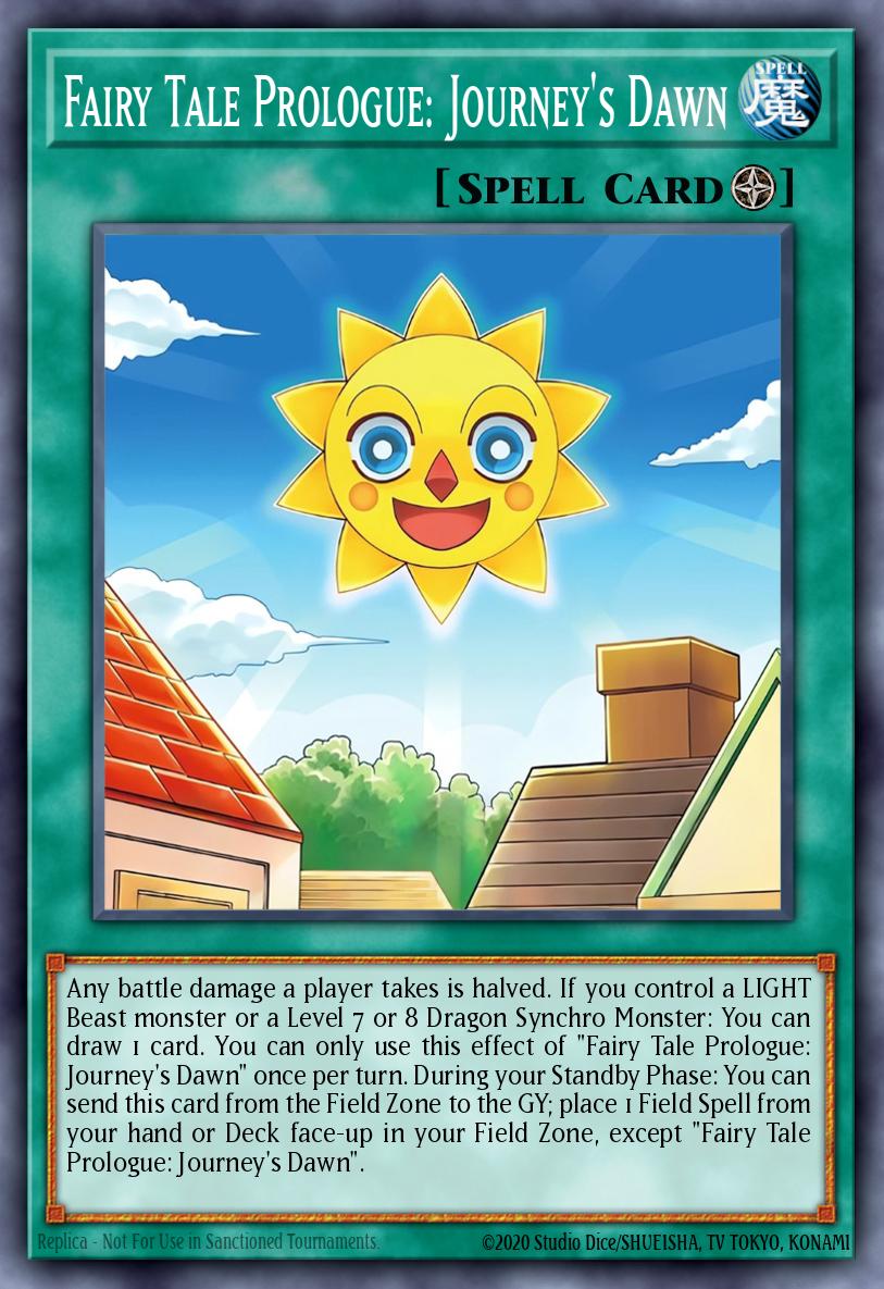 (036) YuGiOh TCG BLMM: Battles of Legend: Monster Mayhem Single: Fairy Tale Prologue: Journey's Dawn Ultra Rare
