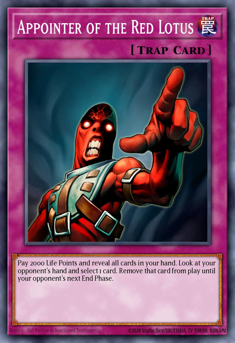 (080) YuGiOh TCG SOVR: Stardust Overdrive Single: Appointer of the Red Lotus Common