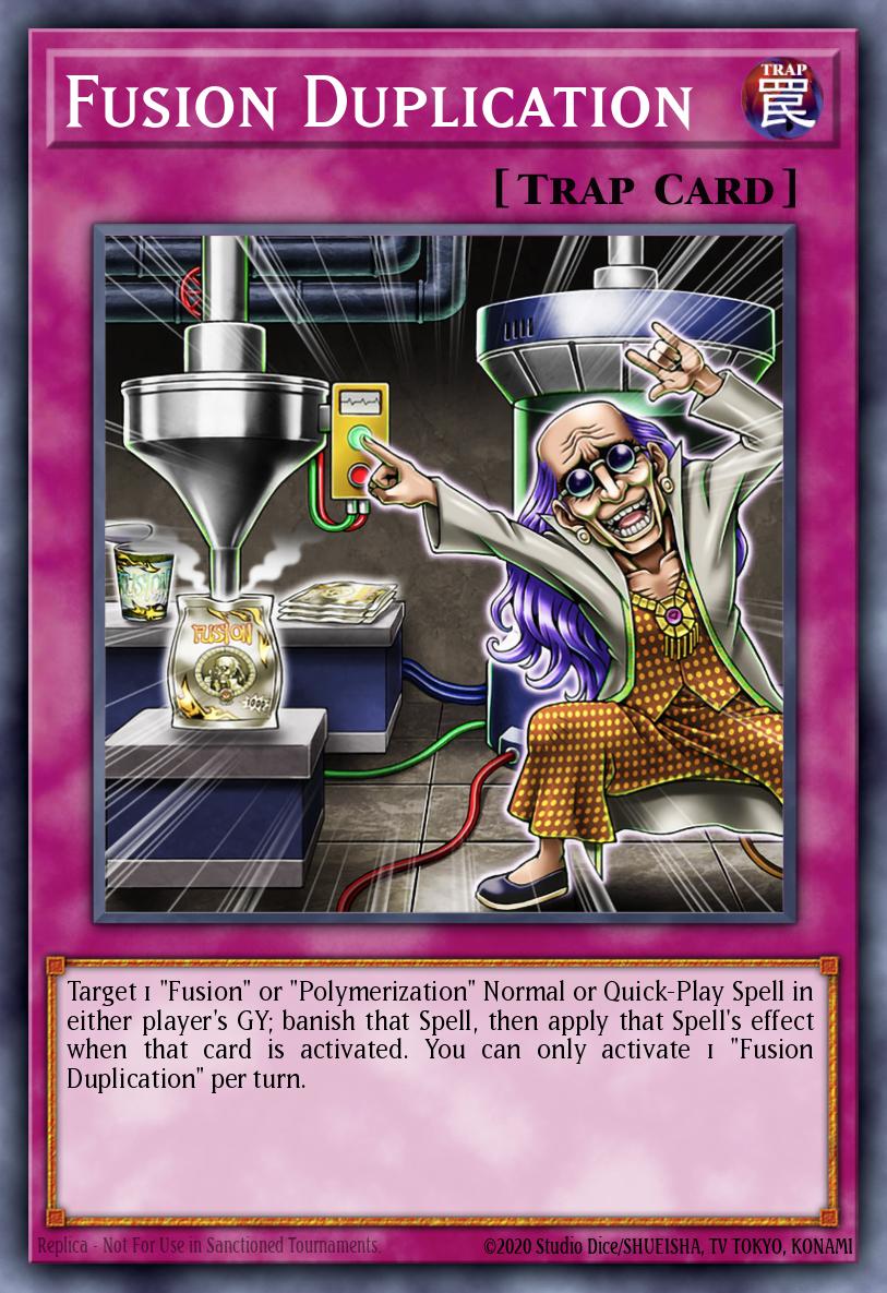 (201) YuGiOh TCG MP24: 25th Anniversary Tin: Dueling Mirrors Single: Fusion Duplication Ultra Rare