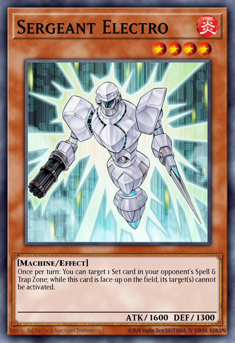 (043) YuGiOh TCG BPW2: Battle Pack 2: War of the Giants - Round 2 Single: Sergeant Electro Super Rare