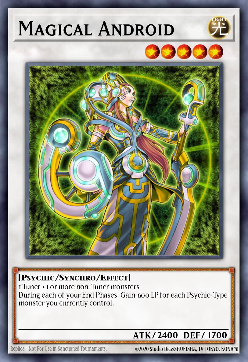 (147) YuGiOh TCG BLMM: Battles of Legend: Monster Mayhem Single: Magical Android Secret Rare