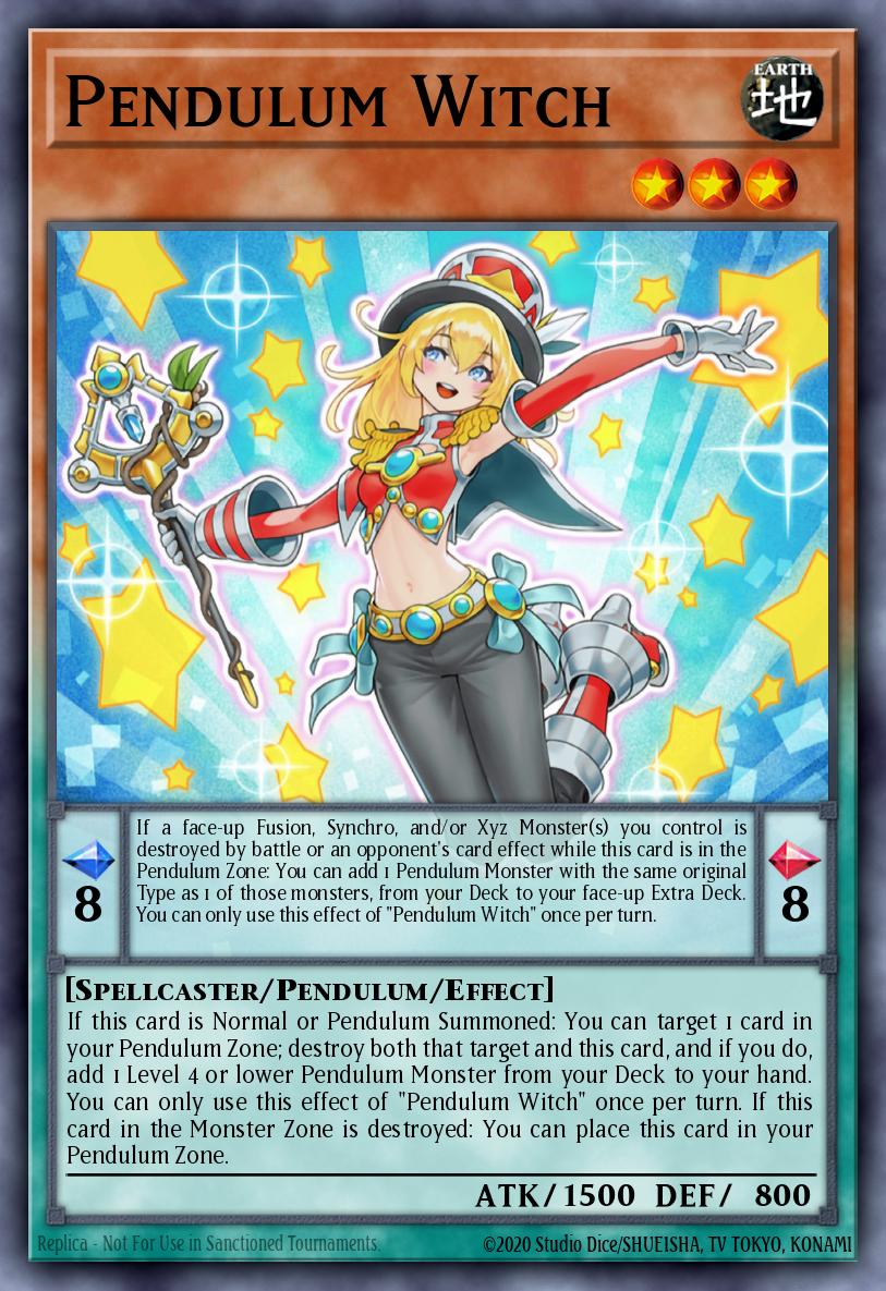 (098) YuGiOh TCG LEDE: Legacy of Destruction Single: Pendulum Witch Super Rare