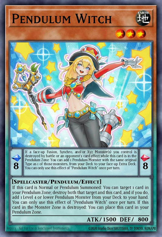 (098) YuGiOh TCG LEDE: Legacy of Destruction Single: Pendulum Witch  Super Rare