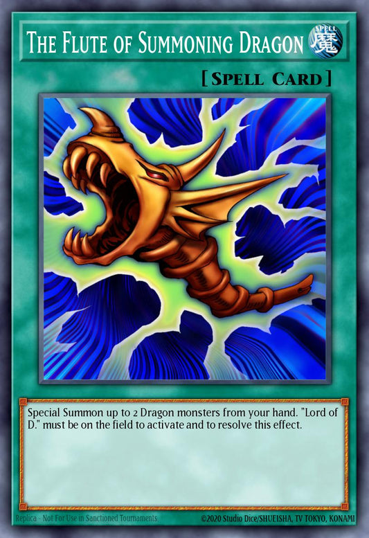 (087) YuGiOh TCG RA03: Quarter Century Bonanza Single: The Flute of Summoning Dragon (V.2 - Quarter Century Secret Rare)  Quarter Century Secret Rare
