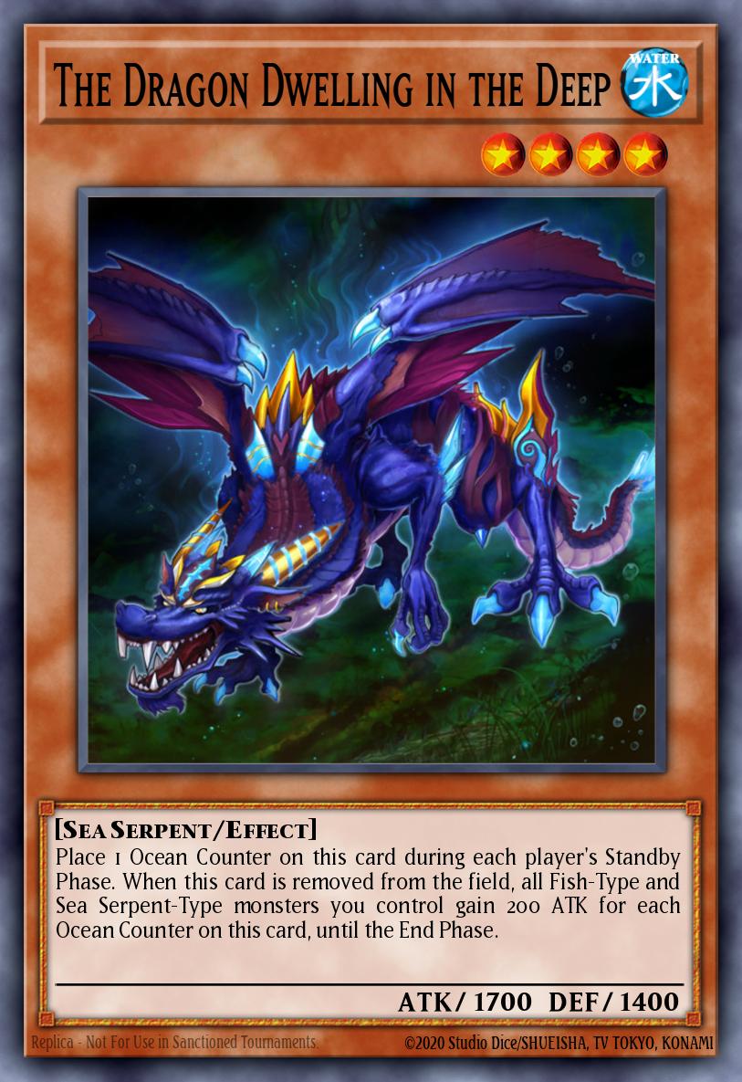 (086) YuGiOh TCG ABPF: Absolute Powerforce Single: The Dragon Dwelling in the Deep Super Rare