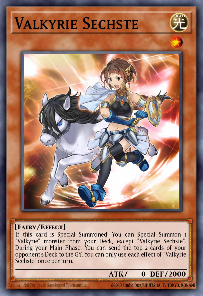 (043) YuGiOh TCG MP20: 2020 Tin of Lost Memories Mega Pack Single: Valkyrie Sechste Ultra Rare