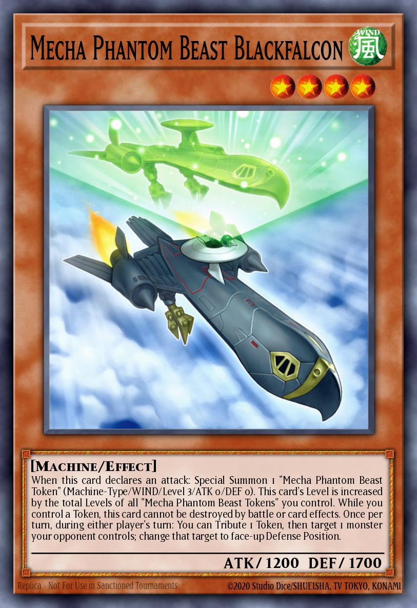 (009) YuGiOh TCG MP14: 2014 Mega-Tins Mega-Pack Single: Mecha Phantom Beast Blackfalcon Common