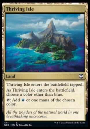 (441) Magic The Gathering Commander: Streets of New Capenna Single: Thriving Isle Common