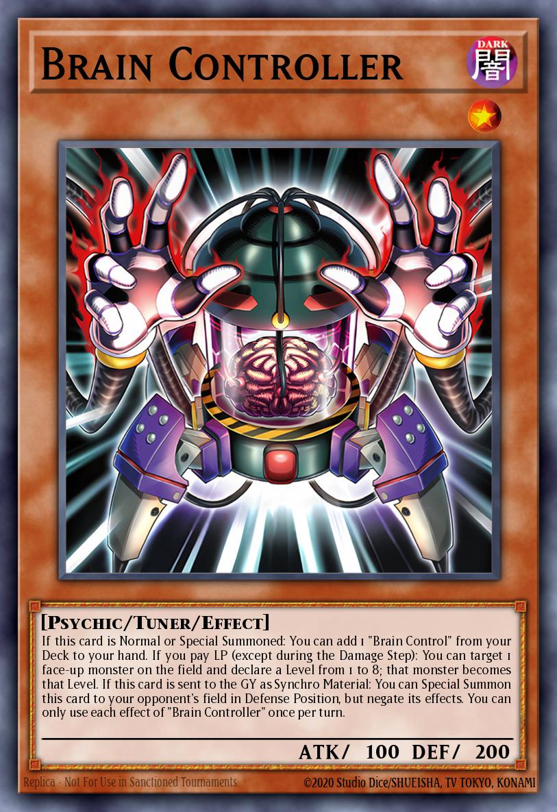 (033) YuGiOh TCG ALIN: Alliance Insight Single: Brain Controller Common