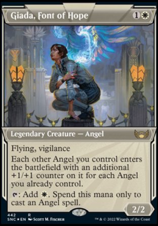 (442) Magic The Gathering Streets of New Capenna: Extras Single: Giada, Font of Hope (V.2) Rare