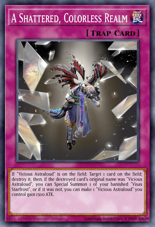 (353) YuGiOh TCG MP24: 25th Anniversary Tin: Dueling Mirrors Single: A Shattered, Colorless Realm  Common