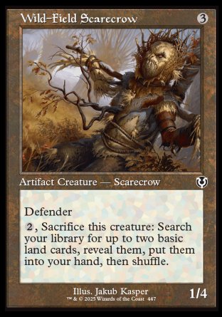 (447) Magic The Gathering Innistrad Remastered: Extras Single: Wild-Field Scarecrow Holo Common