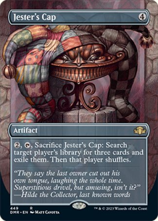 (449) Magic The Gathering Dominaria Remastered: Extras Single: Jester's Cap (V.2) Rare