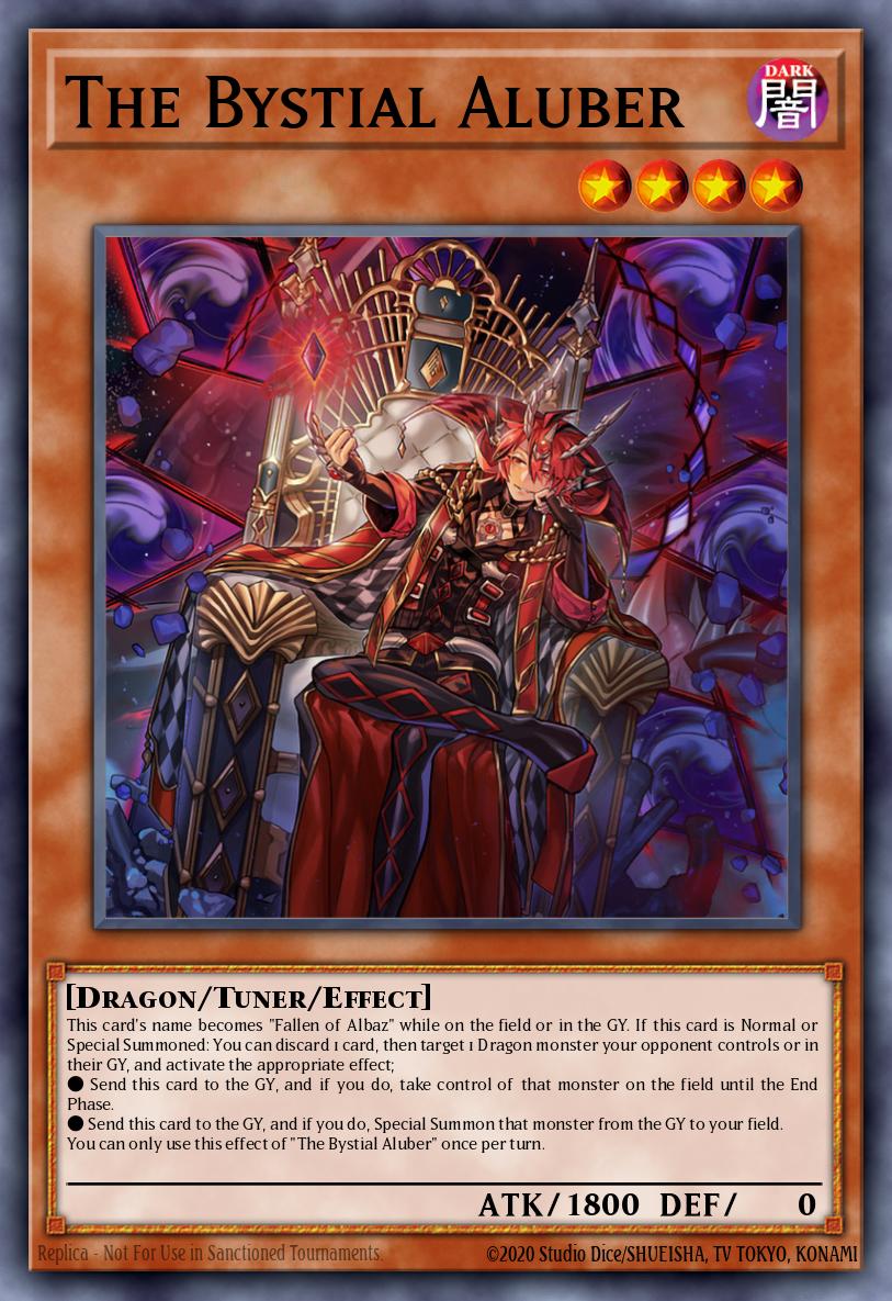 (188) YuGiOh TCG MP24: 25th Anniversary Tin: Dueling Mirrors Single: The Bystial Aluber Ultra Rare