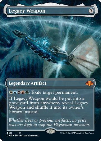 (450) Magic The Gathering Dominaria Remastered: Extras Single: Legacy Weapon (V.2) Mythic
