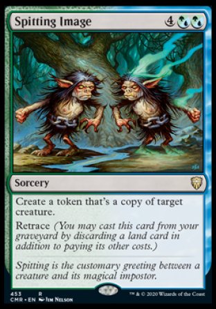 (453/361) Magic The Gathering Commander Legends: Extras Single: Spitting Image Rare