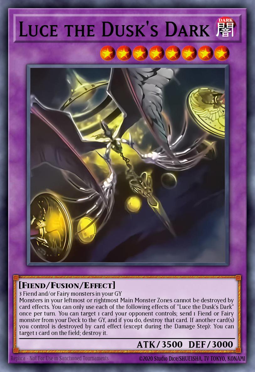 (DUAD082) YuGiOh TCG Duelist’s Advance Single: Luce the Dusk's Dark Super Rare