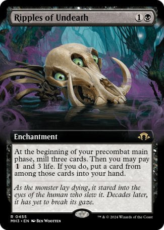 (455) Magic The Gathering Modern Horizons 3: Extras Single: Ripples of Undeath Holo Rare