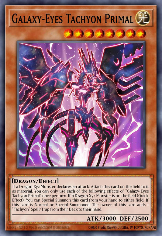 (011) YuGiOh TCG MZTM: Maze of the Master Single: Galaxy-Eyes Tachyon Primal (V.1 - Secret Rare)  Secret Rare