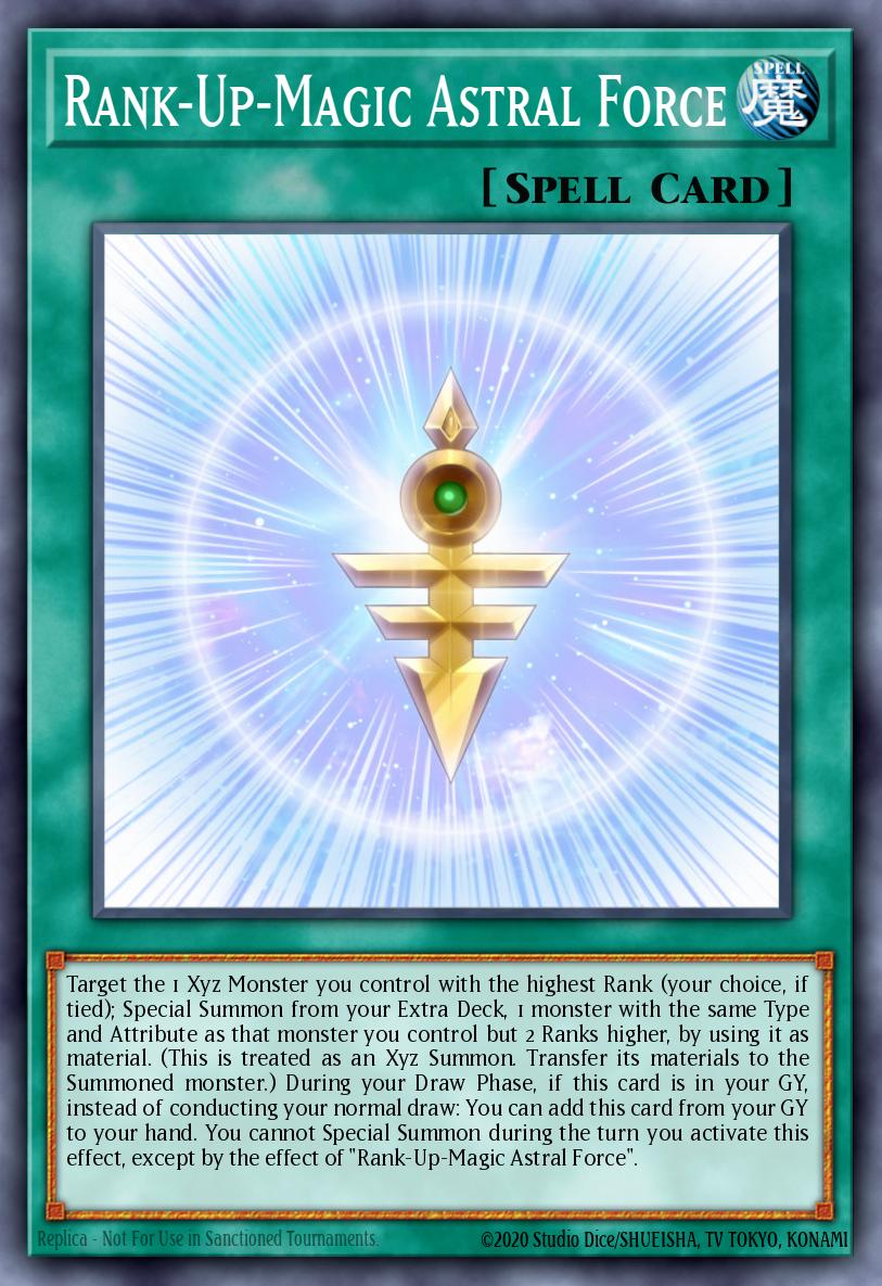 (226) YuGiOh TCG MP14: 2014 Mega-Tins Mega-Pack Single: Rank-Up-Magic Astral Force Ultra Rare