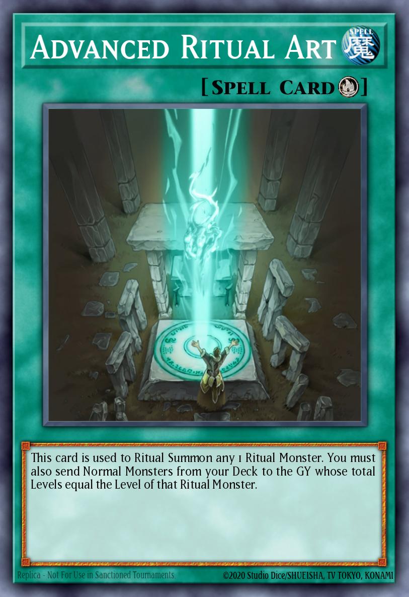 (050) YuGiOh TCG PGL2: Premium Gold 2 Single: Advanced Ritual Art Gold Rare
