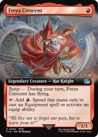 (460) Magic The Gathering Magic: The Gathering - FINAL FANTASY: Extras Single: Freya Crescent Uncommon