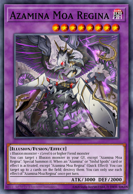 (105) YuGiOh TCG MP25: 2025 Mega-Pack Tin Single: Azamina Moa Regina  Secret Rare