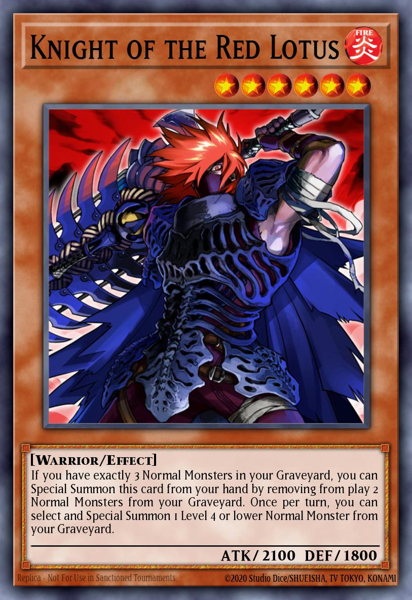 (032) YuGiOh TCG SOVR: Stardust Overdrive Single: Knight of the Red Lotus Super Rare